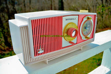 画像をギャラリービューアに読み込む, SOLD! - June 3, 2018 - PRETTY IN PINK Mid Century Retro 1963 Motorola Model C19P-23 Tube AM Clock Radio Rare Color! - [product_type} - Motorola - Retro Radio Farm