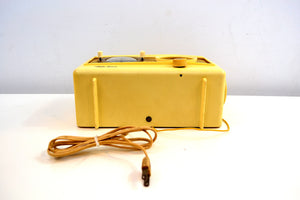 Vintage 1959 Tele-tone Model 81/S1 AM Clock Radio Excellent Condition! - [product_type} - Teletone - Retro Radio Farm