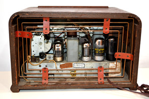 WWII Era 1942 Philco Transitone Model 42-322 AM Radio Sounds Great Hardwood Cabinet! - [product_type} - Philco - Retro Radio Farm
