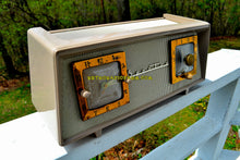 Charger l&#39;image dans la galerie, SOLD! - June 23, 2018 - SANDALWOOD BEIGE IVORY Mesh Mid Century 1954 Sparton Model 375C AM Tube Radio Real Looker! - [product_type} - Sparton - Retro Radio Farm