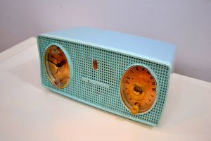 SOLD! - Jan. 8, 2020 - Belvedere Blue Vintage 1959 Zenith Model B514V AM Tube Radio Excellent Condition! - [product_type} - Zenith - Retro Radio Farm
