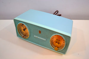SOLD! - Jan. 8, 2020 - Belvedere Blue Vintage 1959 Zenith Model B514V AM Tube Radio Excellent Condition! - [product_type} - Zenith - Retro Radio Farm