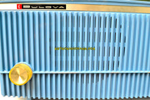 Charger l&#39;image dans la galerie, SOLD! - May 30, 2018 - BLUETOOTH MP3 Ready - SLATE BLUE 1957 Bulova Model 340 Tube AM Radio Rare Model Works Great! - [product_type} - Bulova - Retro Radio Farm