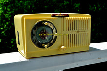 画像をギャラリービューアに読み込む, SOLD! - Dec 15, 2018 - BLUETOOTH MP3 Ready - Ivory Vanilla 1948-50 General Electric Model 65 Retro AM Clock Radio Works Great! - [product_type} - General Electric - Retro Radio Farm
