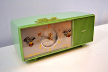 Load image into Gallery viewer, SOLD! -May 29, 2019 - Duncan Avocado 1961 Admiral Model Y3058 AM Pushbutton Clock Radio Mid Century Extravaganza to Behold! - [product_type} - Admiral - Retro Radio Farm