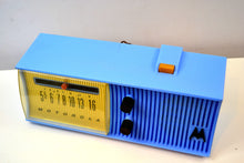 Load image into Gallery viewer, Azure Blue Mid Century Retro 1957 Motorola 57H Tube AM Radio - [product_type} - Motorola - Retro Radio Farm