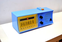 画像をギャラリービューアに読み込む, Azure Blue Mid Century Retro 1957 Motorola 57H Tube AM Radio - [product_type} - Motorola - Retro Radio Farm