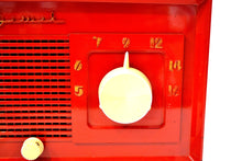 Load image into Gallery viewer, SOLD! - Mar 4, 2020 - Fire Engine Red 1949 Jewel Model 940 Red Bakelite Tube Radio Totally Restored Excellent Condition! - [product_type} - Jewel - Retro Radio Farm