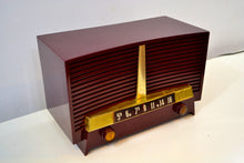 Charger l&#39;image dans la galerie, SOLD! - Dec 16, 2019 -Burgundy 1955 Westinghouse H-436T5 AM Tube Retro Radio Very Sweet Sounding! - [product_type} - Westinghouse - Retro Radio Farm