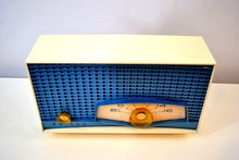 Load image into Gallery viewer, SOLD! - Jan 22, 2020 - Tyrol Blue Metallic Mid Century 1961 Philco Model K821-124 Tube AM Radio Sounds Great Real Looker! - [product_type} - Philco - Retro Radio Farm