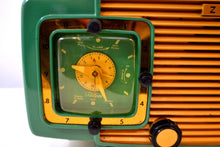 Load image into Gallery viewer, SOLD! - Sept 13, 2019 - Jade Green and Gold 1953 Zenith Model L622F AM Vintage Tube Radio Gorgeous Looking and Sounding! - [product_type} - Zenith - Retro Radio Farm