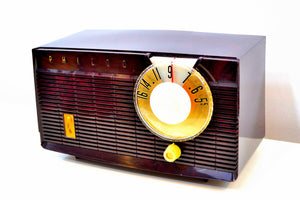 売れました！ - 2019 年 9 月 1 日 - モカスワール ミッドセンチュリー ヴィンテージ 1958 Philco E-814-124 AM 真空管ラジオのサウンドは素晴らしいです。
