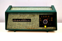 Charger l&#39;image dans la galerie, SOLD! - Mar 4, 2020 - Smitten by Burlap Forest Green Sparton Model 360 AM Tube Radio Totally Restored! - [product_type} - Sparton - Retro Radio Farm