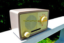 画像をギャラリービューアに読み込む, SOLD! - Dec 3, 2018 - 1959 Taupe Midget Alrad Japanese Post War Tube AM Radio! It&#39;s Rad! - [product_type} - Alrad - Retro Radio Farm