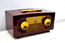 Load image into Gallery viewer, SOLD! - July 30, 2019 - Maroon 1955 Zenith &quot;Broadway&quot; Model R511R AM Tube Radio - Give My Regards! - [product_type} - Zenith - Retro Radio Farm