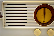 Load image into Gallery viewer, SOLD! - Feb. 7, 2020 - Ivory 1949 Emerson Model 581 Plaskon AM Tube Radio Golden Age Beauty! - [product_type} - Emerson - Retro Radio Farm