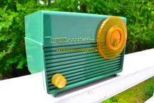 画像をギャラリービューアに読み込む, SOLD! - Sept 15, 2018 - Leaf Green 1953 Westinghouse H-380T5 AM Tube Radio Sounds Great! - [product_type} - Westinghouse - Retro Radio Farm