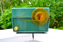 Load image into Gallery viewer, SOLD! - Sept 15, 2018 - Leaf Green 1953 Westinghouse H-380T5 AM Tube Radio Sounds Great! - [product_type} - Westinghouse - Retro Radio Farm