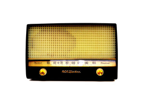 SOLD! - Jan 5, 2020 - Ebony Classic 1954 RCA Victor 4-X-641 Tube Radio Excellent Condition Works Great! - [product_type} - RCA Victor - Retro Radio Farm