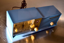 画像をギャラリービューアに読み込む, SOLD! - July 24, 2018 - CORNFLOWER BLUE 1957 Motorola 57CD Tube AM Clock Radio Excellent Condition! - [product_type} - Motorola - Retro Radio Farm