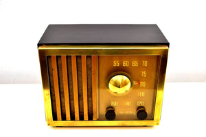 SOLD! - July 21, 2019 - Embassy Gold 1947 RCA Victor Model 75X11 Tube Radio Excellent Condition Works Great! - [product_type} - RCA Victor - Retro Radio Farm