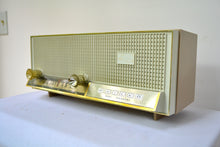 Load image into Gallery viewer, Sandalwood Beige 1964 Philco Model N-876ABE-124 Dual Speaker AM Tube Radio Sounds Lovely! - [product_type} - Philco - Retro Radio Farm