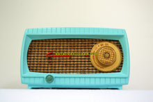 Charger l&#39;image dans la galerie, SOLD! - Aug 3, 2018 - TURQUOISE AND WICKER Retro Vintage 1949 Capehart Model 3T55B AM Tube Radio - [product_type} - Capehart - Retro Radio Farm