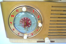 Load image into Gallery viewer, SOLD! - Dec 4, 2019 - BLUETOOTH MP3 UPGRADED - Blonde 1950 General Electric Model 508 AM Clock Radio Works Great! - [product_type} - General Electric - Retro Radio Farm