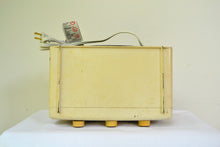 Load image into Gallery viewer, SOLD! - Nov 24, 2018 - Deco-Licious Ivory 1953 Sentinel Model 344 AM Tube Radio Excellent Condition Sounds Divine! - [product_type} - Sentinel - Retro Radio Farm