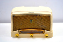 Load image into Gallery viewer, Vintage 1948 Creamy Beige Crosley Model 9-104W AM Tube Radio Sounds Wonderful Like a Crosley Would! - [product_type} - Crosley - Retro Radio Farm