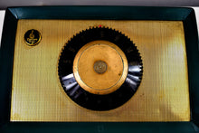 Load image into Gallery viewer, Neptune Green Mid Century 1955 Emerson Model 813B AM Vacuum Tube Radio Sounds Great! - [product_type} - Emerson - Retro Radio Farm