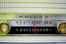 Load image into Gallery viewer, AM FM Baby Blue and White 1963 Philco Model L926-124 Tube Radio Rare Functional With Issues - [product_type} - Philco - Retro Radio Farm