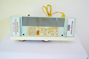 AM FM Baby Blue and White 1963 Philco Model L926-124 Tube Radio Rare Functional With Issues - [product_type} - Philco - Retro Radio Farm