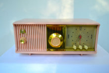 Load image into Gallery viewer, SOLD! - Aug 7, 2018 - MARILYN PINK Mid Century Vintage Retro 1956 Motorola 56CD Tube AM Clock Radio She&#39;s A Doll! - [product_type} - Motorola - Retro Radio Farm