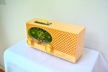 画像をギャラリービューアに読み込む, Lace Pink 1959 Admiral Y3354 Vintage Atomic Age Tube AM Radio Clock Sounds Great! - [product_type} - Admiral - Retro Radio Farm