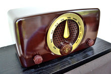 Load image into Gallery viewer, SOLD! - Aug 22, 2019 - Chocolate Brown Bakelite 1949 Zenith Model 7H918 FM Only Tube Radio Great Player Delicious Looking! - [product_type} - Zenith - Retro Radio Farm