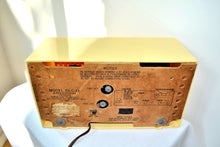 画像をギャラリービューアに読み込む, SOLD! - July 10, 2019 - 1956 TravLer 56C45 Tube AM Clock Radio in Ivory Cream With Rare Calendar Function! - [product_type} - Travler - Retro Radio Farm