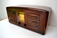 画像をギャラリービューアに読み込む, SOLD! - Sept 24, 2019 - Beautiful Solid Wood Retro Art Deco 1941 RCA Victor 55X Tube Radio Twin Speakers! - [product_type} - RCA Victor - Retro Radio Farm
