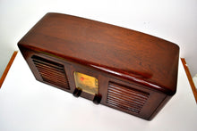 画像をギャラリービューアに読み込む, SOLD! - Sept 24, 2019 - Beautiful Solid Wood Retro Art Deco 1941 RCA Victor 55X Tube Radio Twin Speakers! - [product_type} - RCA Victor - Retro Radio Farm