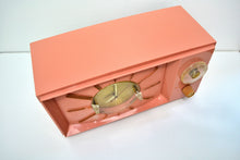 Load image into Gallery viewer, SOLD! - Aug 31, 2019 - Rose Pink 1959 Westinghouse Model H545T5A Vintage Tube AM Clock Radio Totally Restored! - [product_type} - Westinghouse - Retro Radio Farm