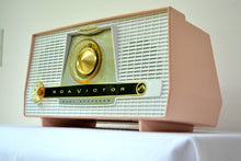 画像をギャラリービューアに読み込む, SOLD! - Dec 1, 2018 - Pink and White Vintage 1957 RCA C-4FE AM Tube Radio Totally Restored! - [product_type} - RCA Victor - Retro Radio Farm