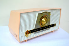 Load image into Gallery viewer, SOLD! - Dec 1, 2018 - Pink and White Vintage 1957 RCA C-4FE AM Tube Radio Totally Restored! - [product_type} - RCA Victor - Retro Radio Farm