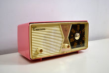 Load image into Gallery viewer, Bubble Gum Pink 1956 Emerson Model 876B Tube AM Radio Restored Loud As Heck and Great Sounding! - [product_type} - Emerson - Retro Radio Farm
