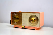 Load image into Gallery viewer, SOLD! - Oct, 6, 2019 - BLUETOOTH MP3 UPGRADED - Chantelle Pink 1966 GE General Electric Model C-546 AM Vintage Radio Little Cutie! - [product_type} - General Electric - Retro Radio Farm