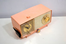 Load image into Gallery viewer, SOLD! - Oct, 6, 2019 - BLUETOOTH MP3 UPGRADED - Chantelle Pink 1966 GE General Electric Model C-546 AM Vintage Radio Little Cutie! - [product_type} - General Electric - Retro Radio Farm