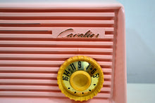 画像をギャラリービューアに読み込む, SOLD! - Dec 31, 2019 - Carnation Pink 1959 Cavalier Model 562 Vintage Tube AM Radio Collectors Delight! - [product_type} - Cavalier - Retro Radio Farm