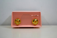 画像をギャラリービューアに読み込む, SOLD! - Dec 31, 2019 - Carnation Pink 1959 Cavalier Model 562 Vintage Tube AM Radio Collectors Delight! - [product_type} - Cavalier - Retro Radio Farm