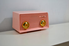 Charger l&#39;image dans la galerie, SOLD! - Dec 31, 2019 - Carnation Pink 1959 Cavalier Model 562 Vintage Tube AM Radio Collectors Delight! - [product_type} - Cavalier - Retro Radio Farm