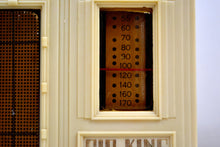 画像をギャラリービューアに読み込む, SOLD! - Sept 30, 2019 - Creme Ivory Vintage 1948 Air King Model 4608A Tube Radio ~ All Hail The Mighty King! - [product_type} - Air King - Retro Radio Farm