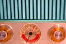 Load image into Gallery viewer, SOLD! - Sept 28, 2019 - Seafoam Turquoise and White 1963 Philco Model K914-124 Rare FM &amp; AM Tube Radio Wow - What A Find! - [product_type} - Philco - Retro Radio Farm